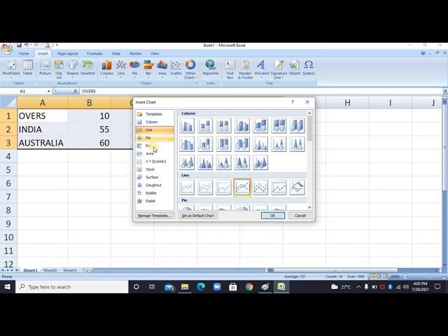 Excel Charts Explained || in Telugu