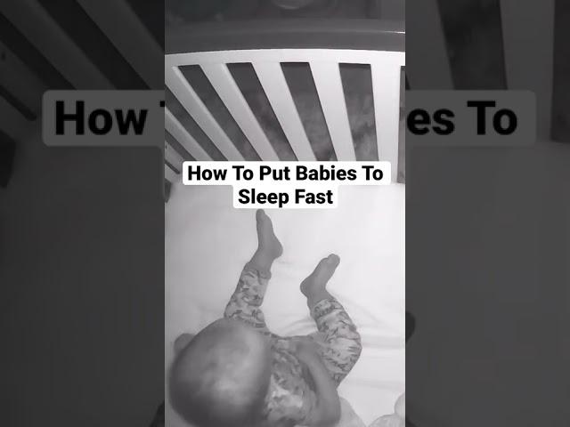 Best way to put babies to sleep #shorts #thegodnasr #trending #baby #toddler #newborn #mom #lol #new