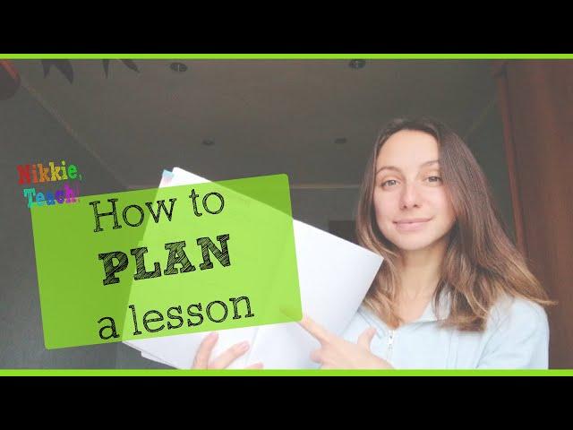 Planning a lesson | Структура урока и фишки для планирования