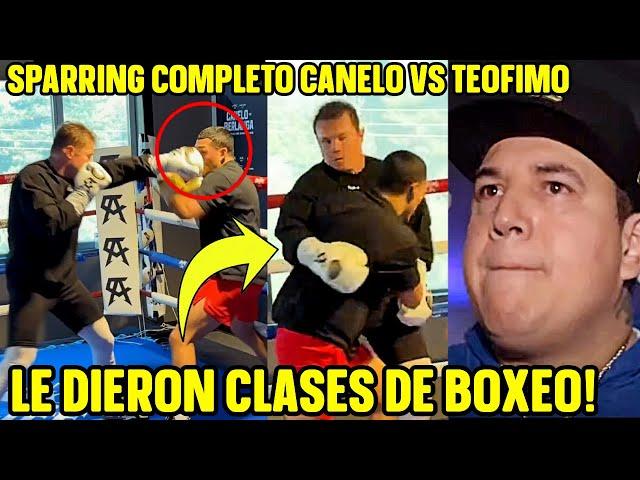 CANELO EDUCA A TEOFIMO EN SPARRING Y EDDY REVELA ULTIMOS DETALLES DE CAMPAMENTO + PACHECO VS SULECKI