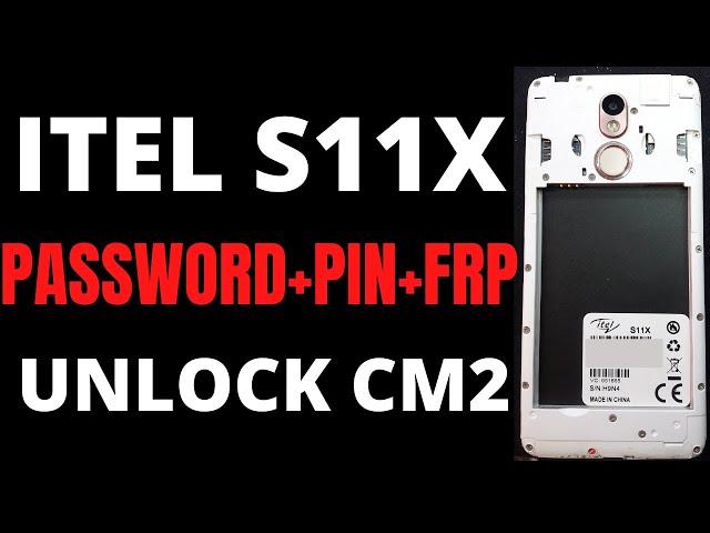 Itel S11X Password /pattern pin Unlock/Frp Google Account Unlock/ by Cm2 100%️