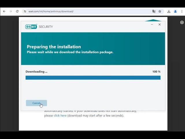 Installation and activation Eset Antivirus PC Windows