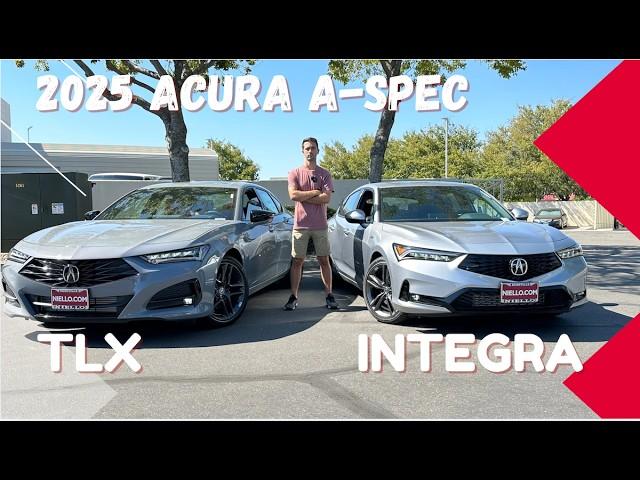 TLX or Integra? Which one is better? 2025 Acura A-spec