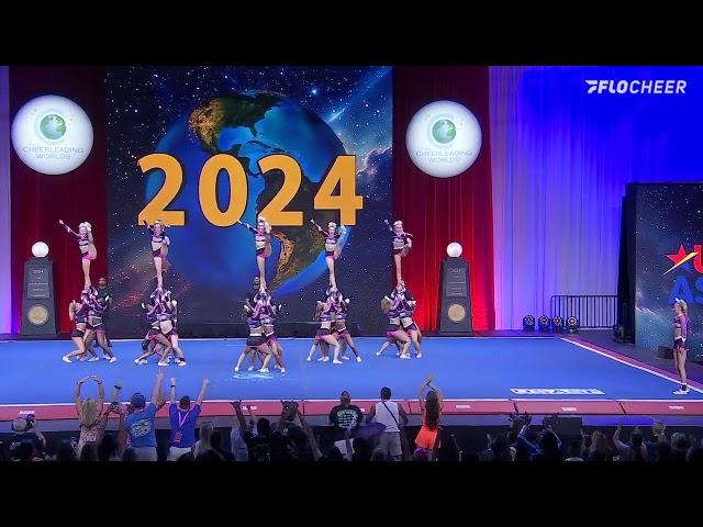 The Stingray Allstars Neon - Finals [2024 The Cheerleading Worlds] WITH SOUND