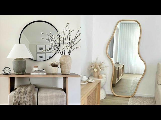 Home decorating ideas| Living Room decorating ideas|Entryway Mirror ideas