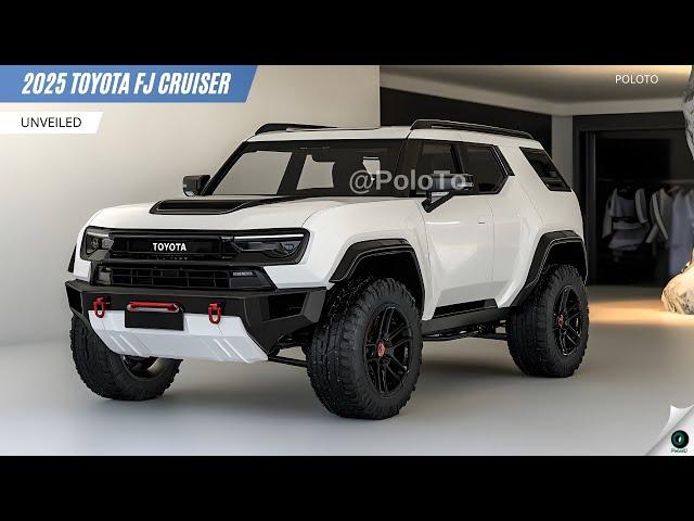 New 2025 Toyota FJ Cruiser Unveiled - Bringing back an iconic off-road vehicle?