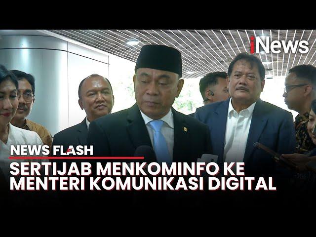 Serah Terima Jabatan Menteri Komunikasi dan Digital, Budi Arie Harap Kelanjutan Digitalisasi