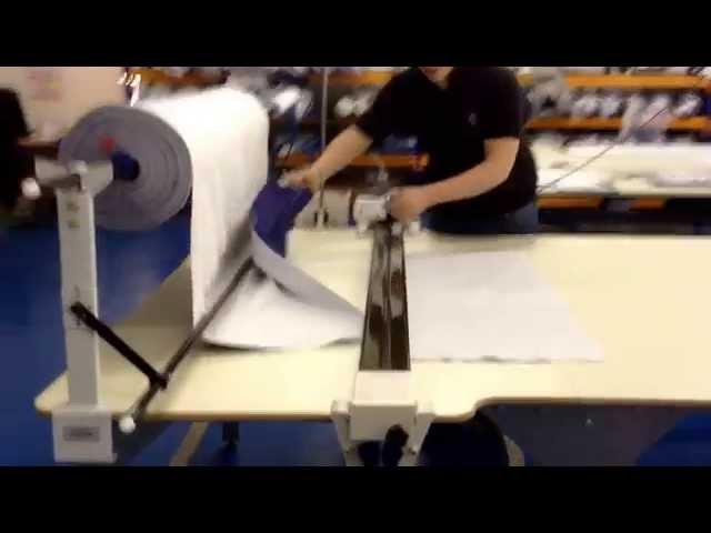 Dayang DYDB-2 Fabric Lay End Cutter Demonstration