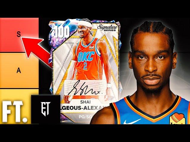 TOP 100 BEST CARDS TIER LIST PART 1 FT @EvanTanaka !! NBA 2K25 MyTEAM