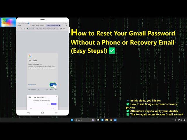  The Ultimate Gmail Recovery Blueprint No Email, No Phone Needed! Updated Guide 2025