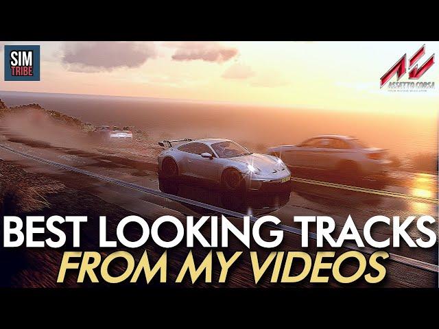 BEST LOOKING TRACKS from MY VIDEOS | Assetto Corsa Realistic Tracks 2022 | Download links!