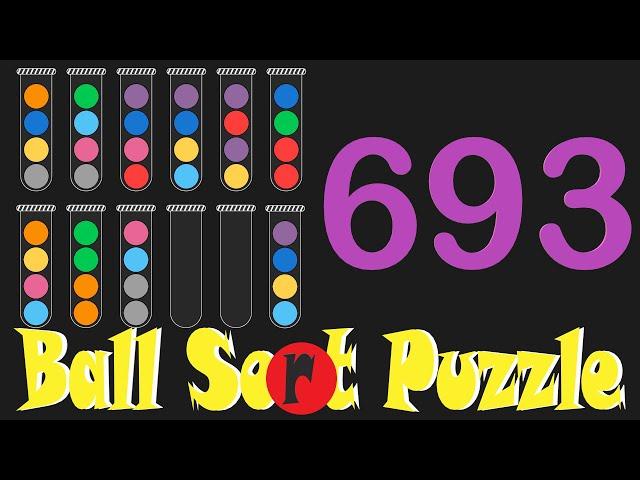 Ball Sort Puzzle Level 693