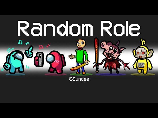 RANDOM ROLES *4* Mod in Among Us