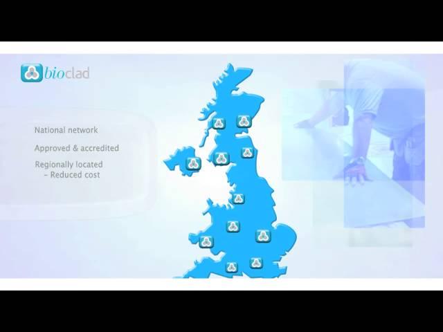 BioClad's Network of Premier Hygienic Wall Cladding Installers in the UK