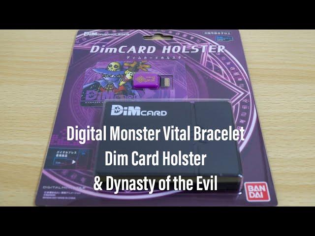 Digital Monster Vital Bracelet DIM Card Holster