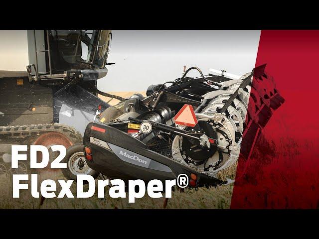 MacDon FD2 FlexDraper® Header for Combine