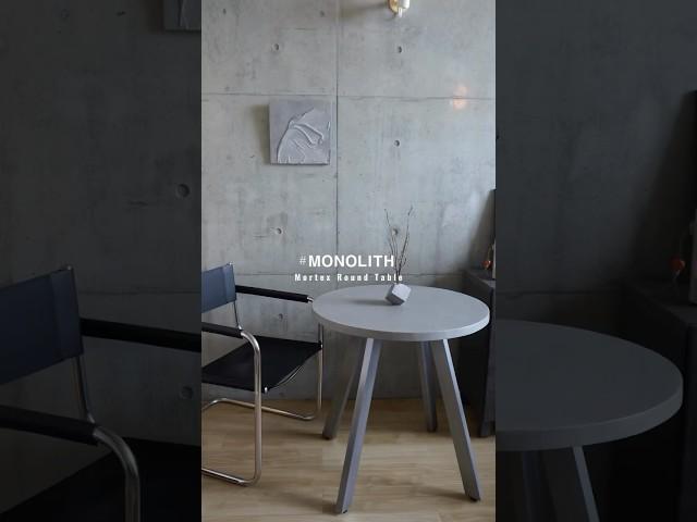 #MONOLITH × コンクリカグ限定プロダクト / Mortex Round Table