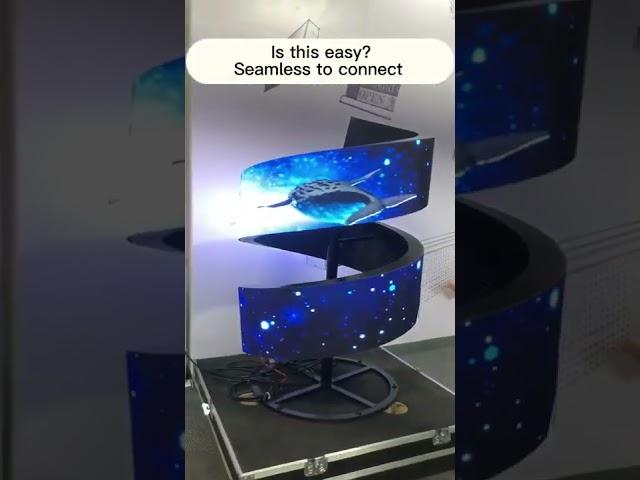 Creative display - P2.5mm, soft display #display #screen #leds
