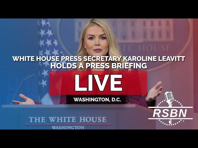 LIVE REPLAY: White House Press Secretary Karoline Leavitt Holds a Press Briefing - 5/20/25