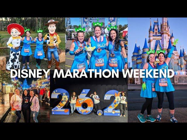 WDW Marathon Weekend VLOG | Rundisney Expo, Spectators at the Half, Running Disney Marathon