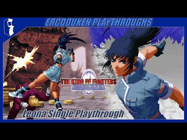 The King of Fighters 2000 (Arcade) - Leona Single Playthrough