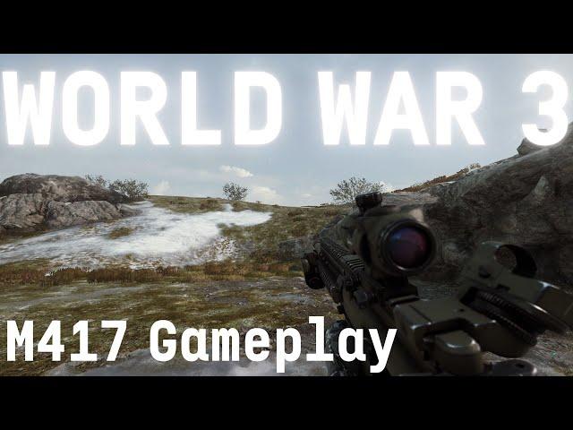 WORLD WAR 3 - M417 Battle Rifle Gameplay. No commentary