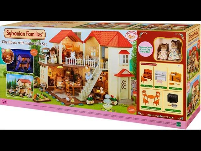 Sylvanian Families City House With Lights