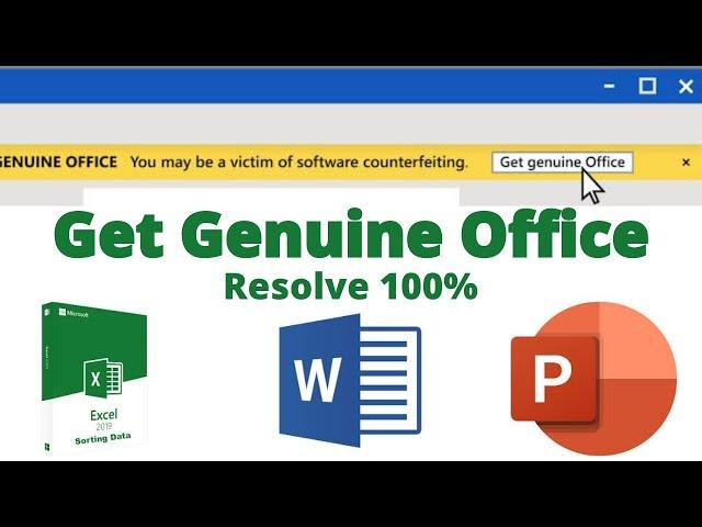 How to Remove Get genuine office notification|There's a problem with your office license|office 2023