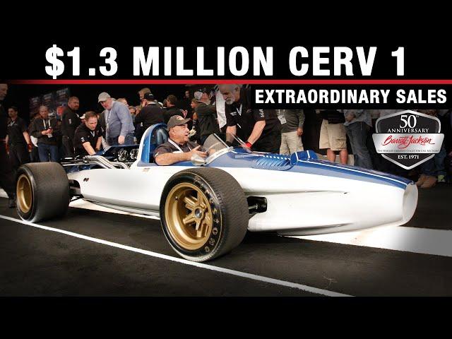 $1.3 Million Chevrolet Engineering Research Vehicle (CERV 1) - BARRETT-JACKSON 50th ANNIVERSARY