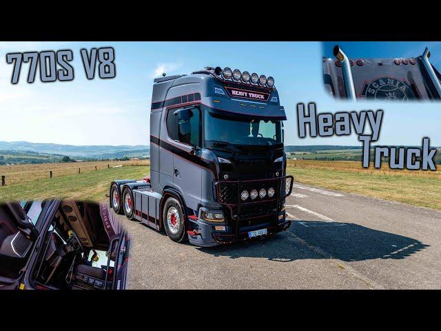 FULL WALKAROUND: Scania 770S V8 6x4 'Heavy Truck' // *J.V. Truckstyling*