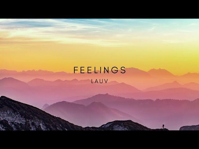 Feelings // Lauv // lyrics