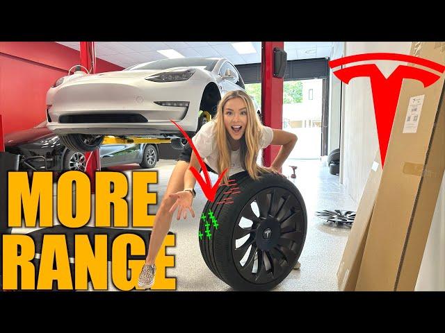 These Tesla-Specific Tires Last Twice as Long & Boost Range