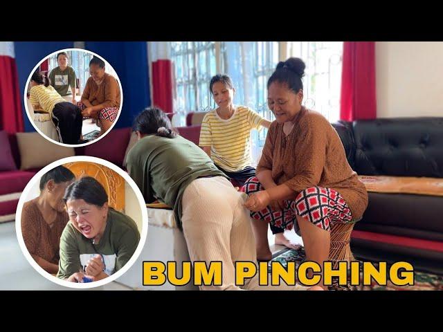 100 Bum Pinching Chellenge / Funny Video / PriyaSheetalGamez