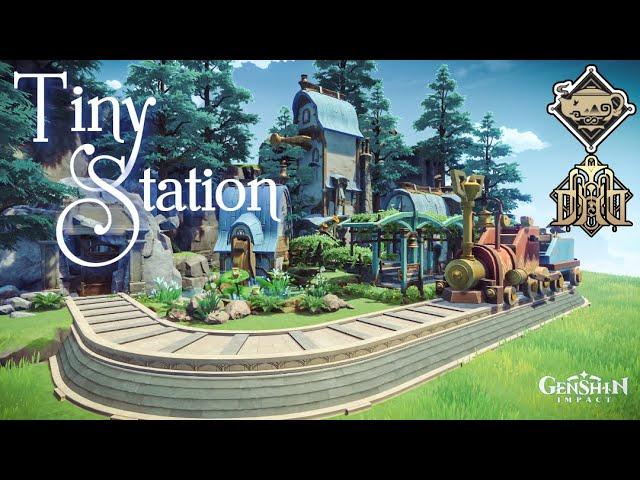 [Genshin|原神] Tiny Station - Fontaine Serenitea Pot