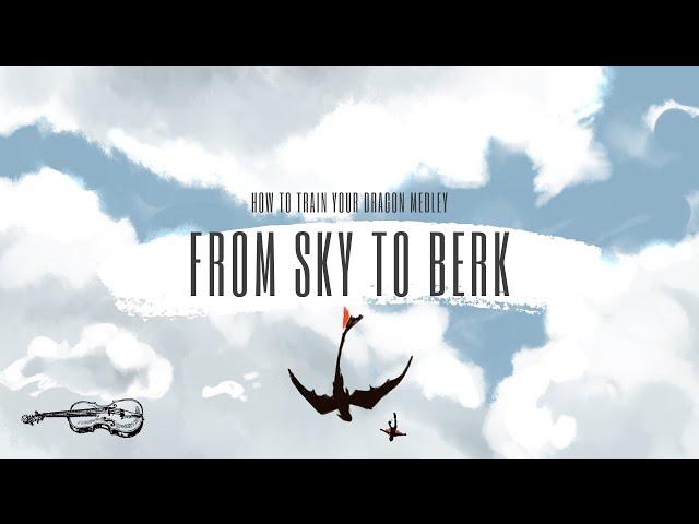 From Sky To Berk - How To Train Your Dragon Orchestral Medley (Ft.@ViktoriousFlutes)