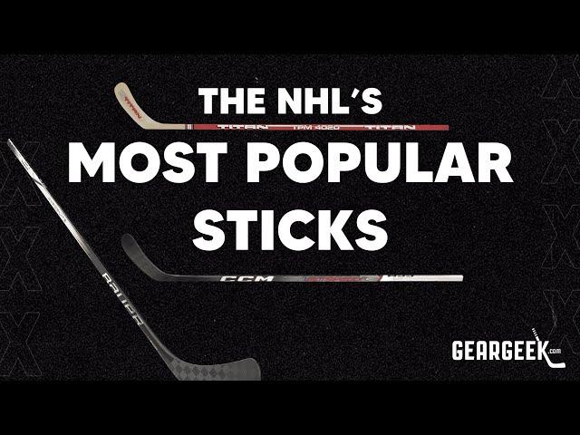 What are the MOST POPULAR STICKS in the NHL Today?!