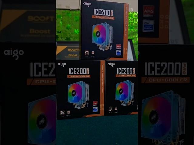 aigo ice 200 pro rgb cpu cooler #ytshorts  #youtubeshorts #ice200pro #aigo #rgb #cpu #cooler #pc