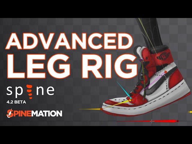 SPINE 2D - Advanced Leg Rig Setup