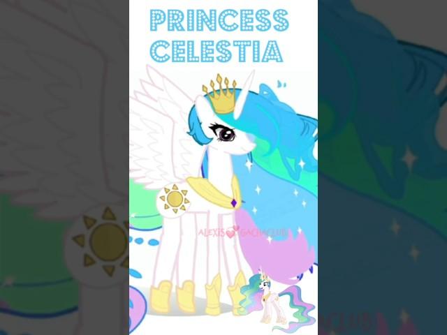 PRINCESS CELESTIA (MY LITTLE PONY) in Gacha Life 2 #gl2 #mylittlepony #trending