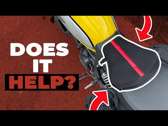 AirHawk Motorcycle Seat Cushion | Install & Review