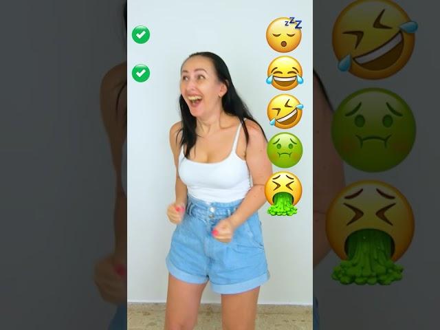 What's wrong with her? #shorts Funny emoji by Tiktoriki
