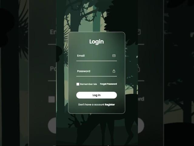 Login Form in HTML & CSS | How To Create Login Form In HTML and CSS | Download Free Source Code