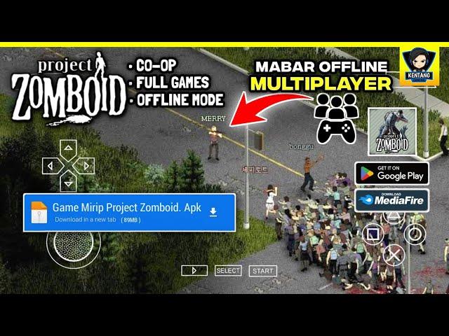 RILIS MOBILE !? Project Zomboid Android | Game Zombie Android Terbaik OFFLINE