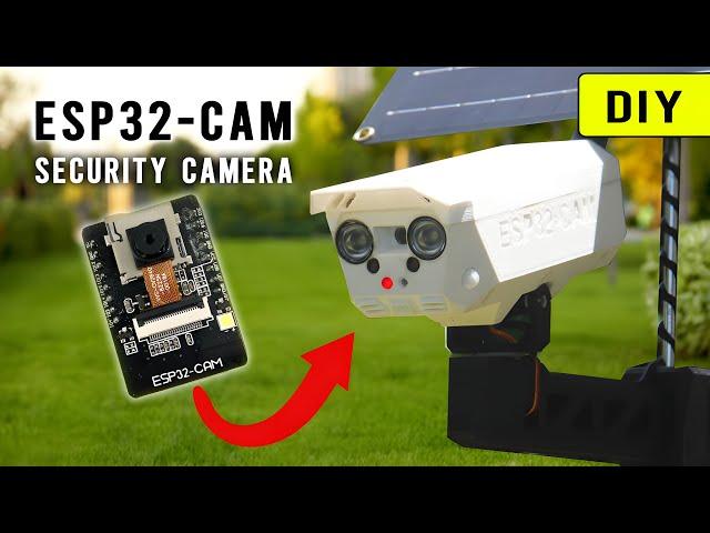 Making the most EQUIPPED DIY Security Camera with ESP32-CAM