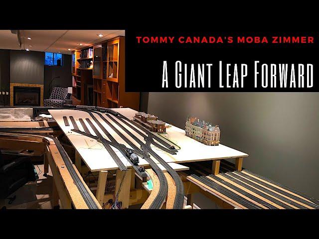 BUILDING A MODEL RAILROAD IN HO: Part #23 -  A Giant Leap Forward