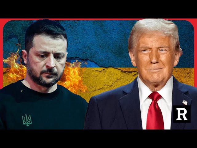 Zelensky just CRUMBLED faster than even Trump expected | Redacted w Clayton Morris