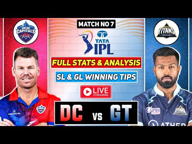 DC vs GT Dream11 Prediction 2023 DC vs GT Dream11 Team Today DC vs GT Dream11 Prediction Today Match