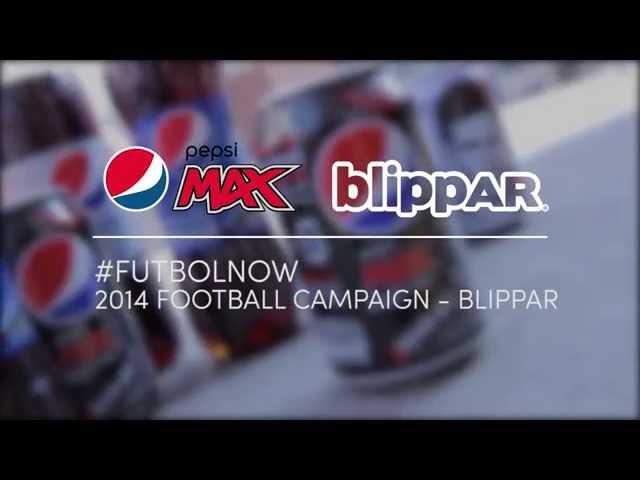 Pepsi Max 2014 launches Interactive Football Campaign with Blippar!