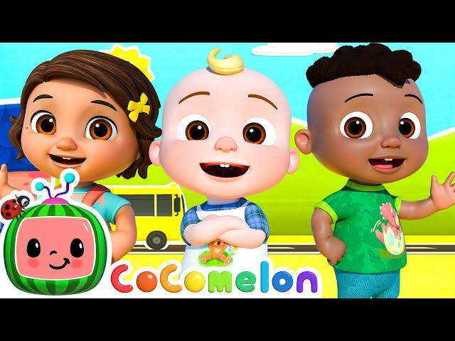 Kids Play Red Light Green Light | Cocomelon | Dance Party Songs 2024  Sing and Dance Along 