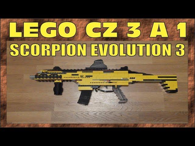 3D PRINT + LEGO | SCORPION EVOLUTION CZ3 A1 | WORKING | № 225